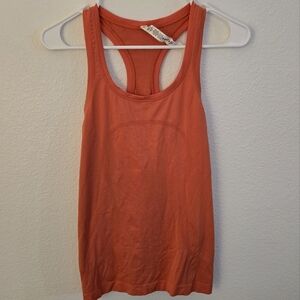 Lululemon Swiftly Tech Racerback Tank Top - Size 4 - Orange